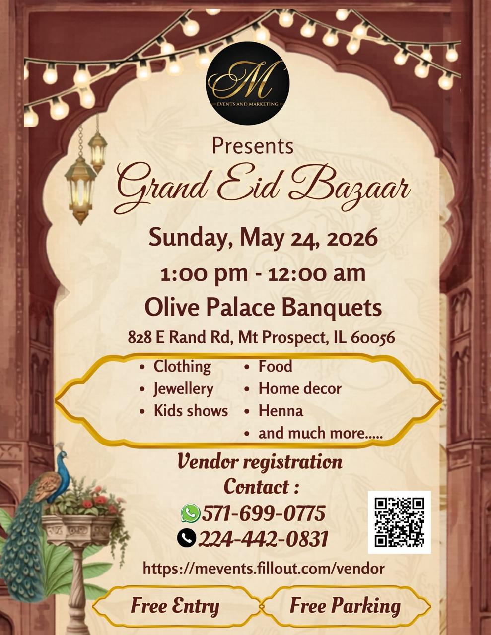 Grand Eid Bazaar 2026 Official Flyer